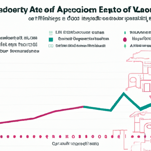 גרף הממחיש את המתאם ההיסטורי בין איכות החינוך לערכי הרכוש באשדוד